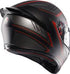 Casco Cerrado Agv K-1S E2206 Sling Ngo/roj/mate